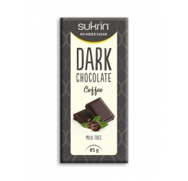 Tmavá čokoláda sukrin bez cukru 85g